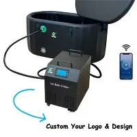 Kit de resfriamento de água para banheira de gelo Fabricante personalizável Wi-Fi